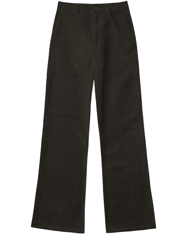 POPPY BROWNIE WOMEN'S VELVET HIGH-RISE PANT