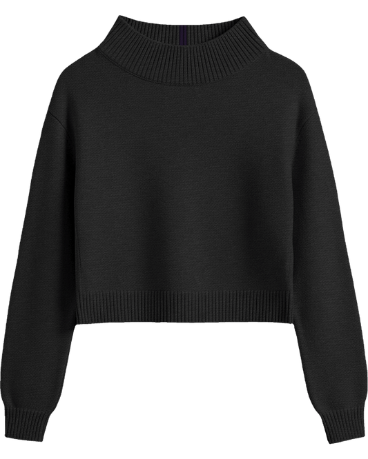 TEAGAN BLACK WOMEN'S SWEATER