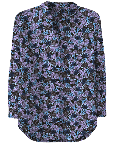 SERENITY TERNBERG FLORAL BROWNIE WOMEN'S JERSEY TOP