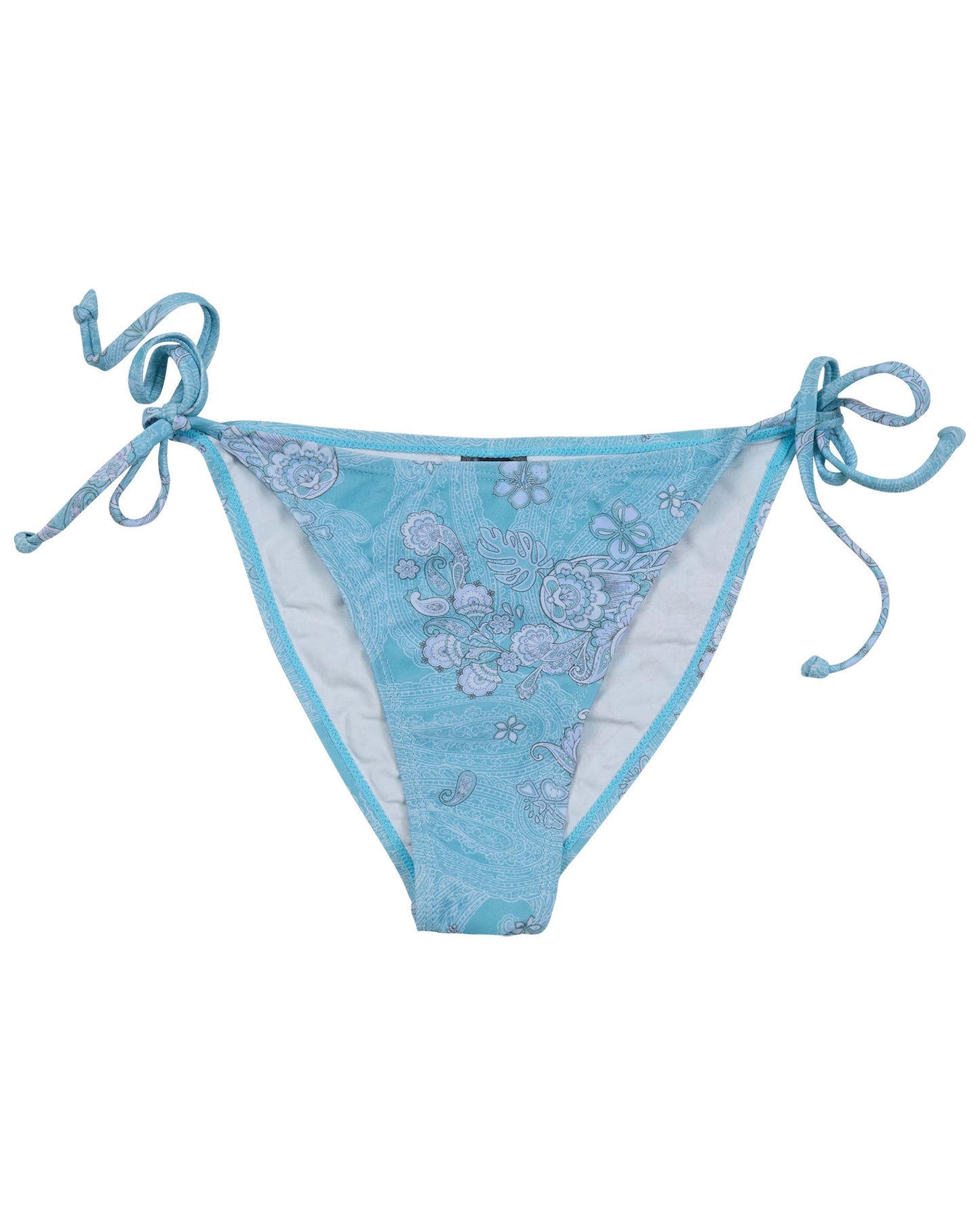 BONITA PAISLEY EXPLOSION TEAL WOMENS BIKINI BOTTOM