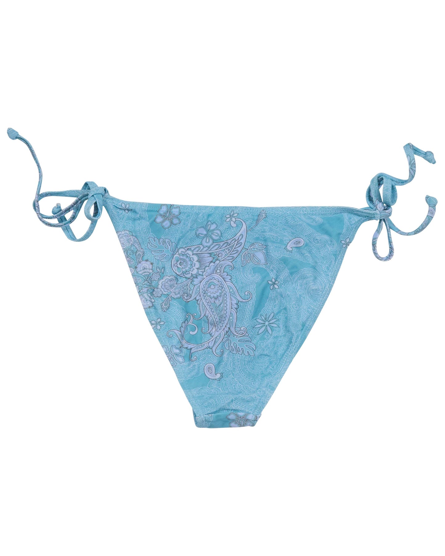 BONITA PAISLEY EXPLOSION TEAL WOMENS BIKINI BOTTOM