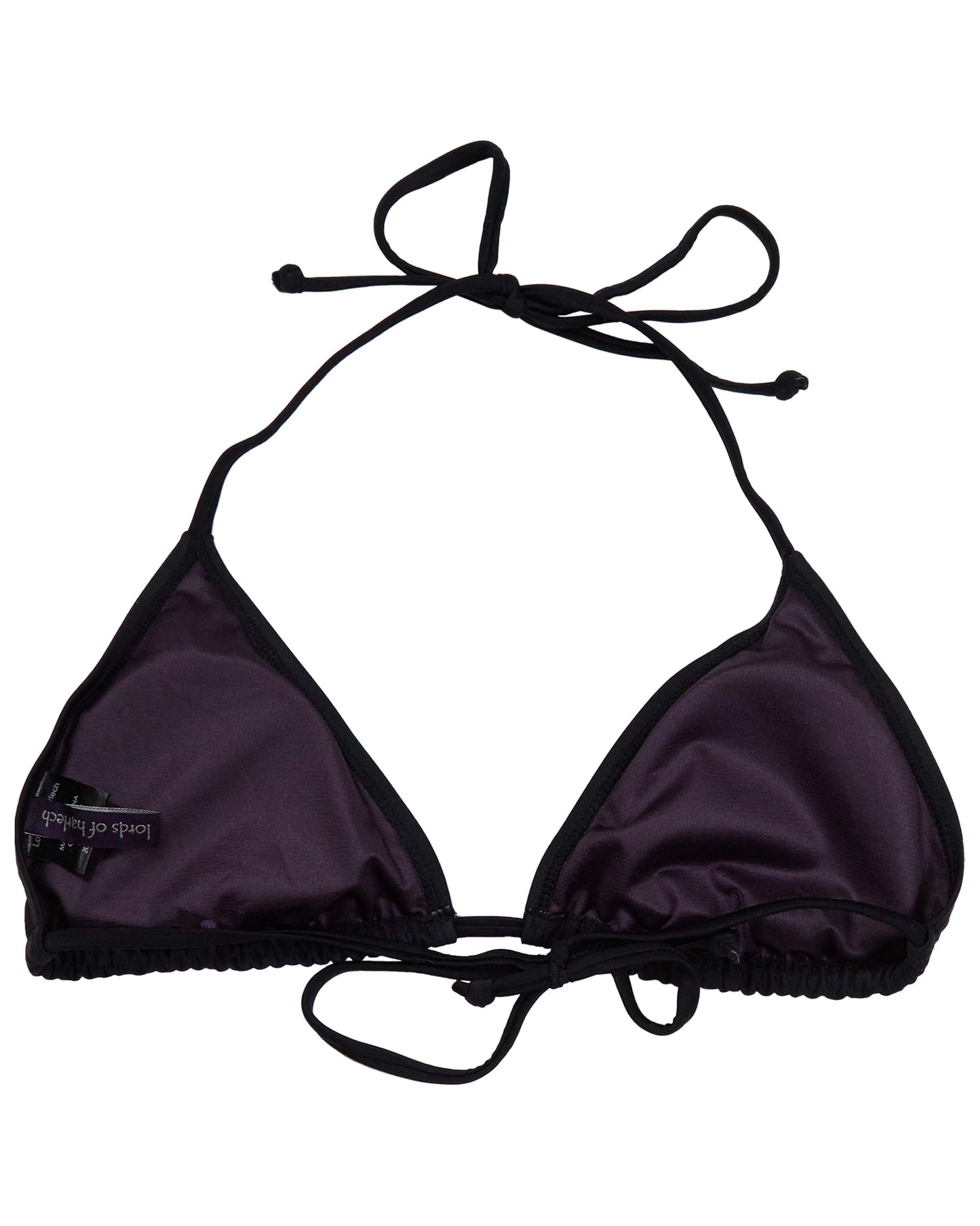 FLAVIA BLACK WOMENS BIKINI TOP