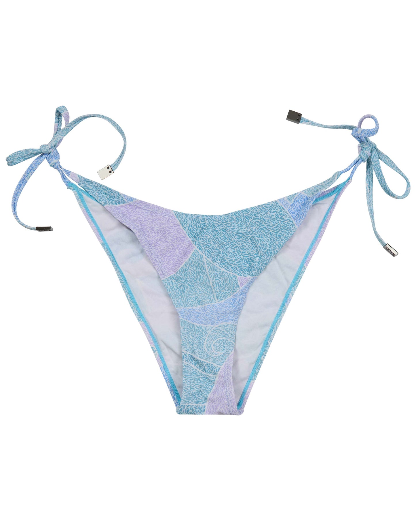 SAMARA GRAIN PAISLEY TEAL WOMENS BIKINI BOTTOM