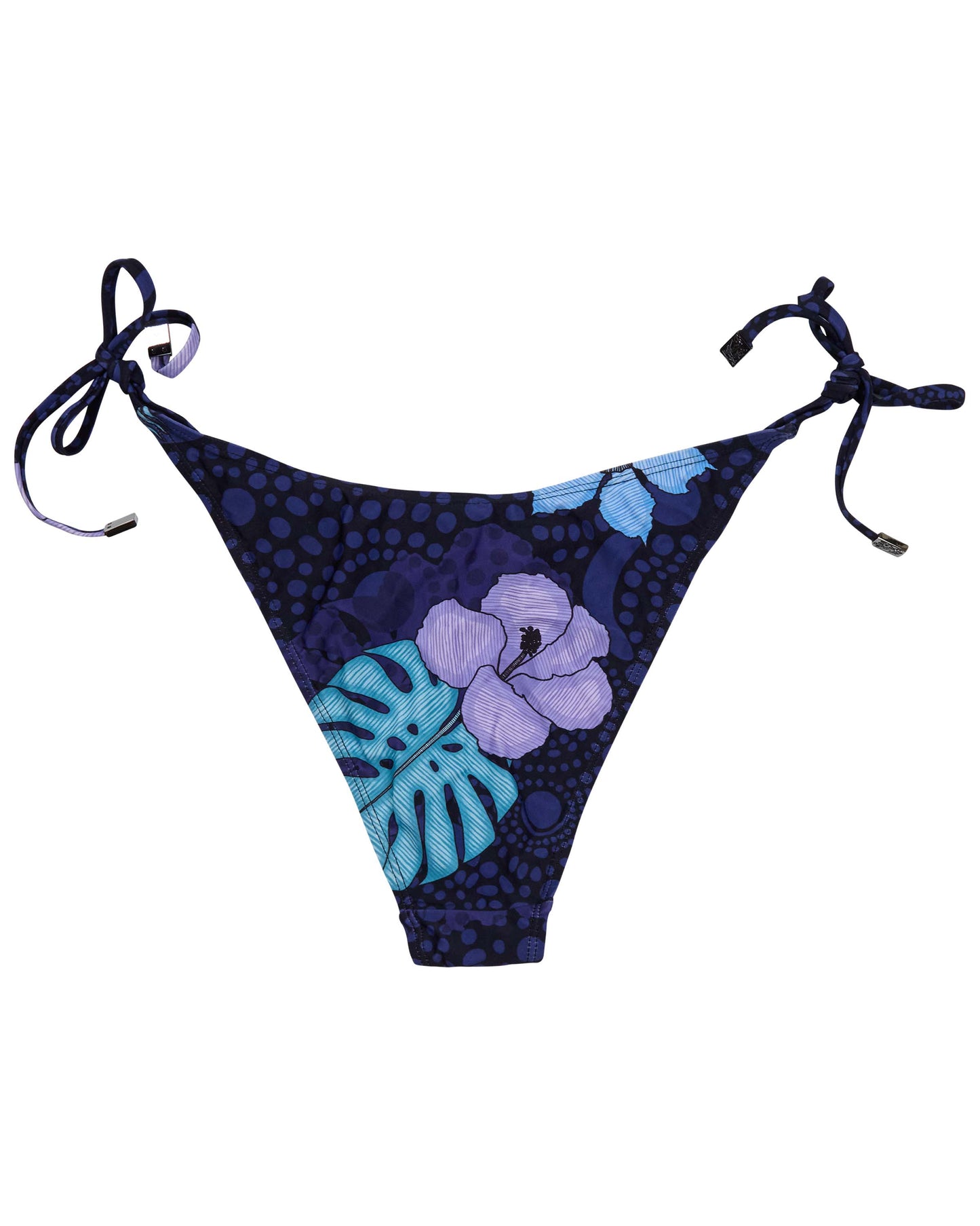 SAMARA TROPICAL FANTASY NAVY WOMENS BIKINI BOTTOM