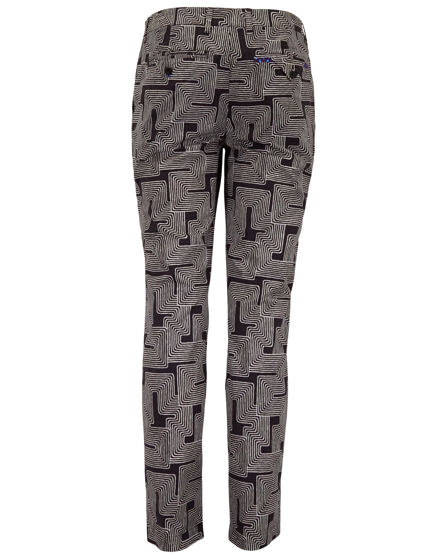 CHARLES INTER TWINE BLACK MENS TAILORED PANT