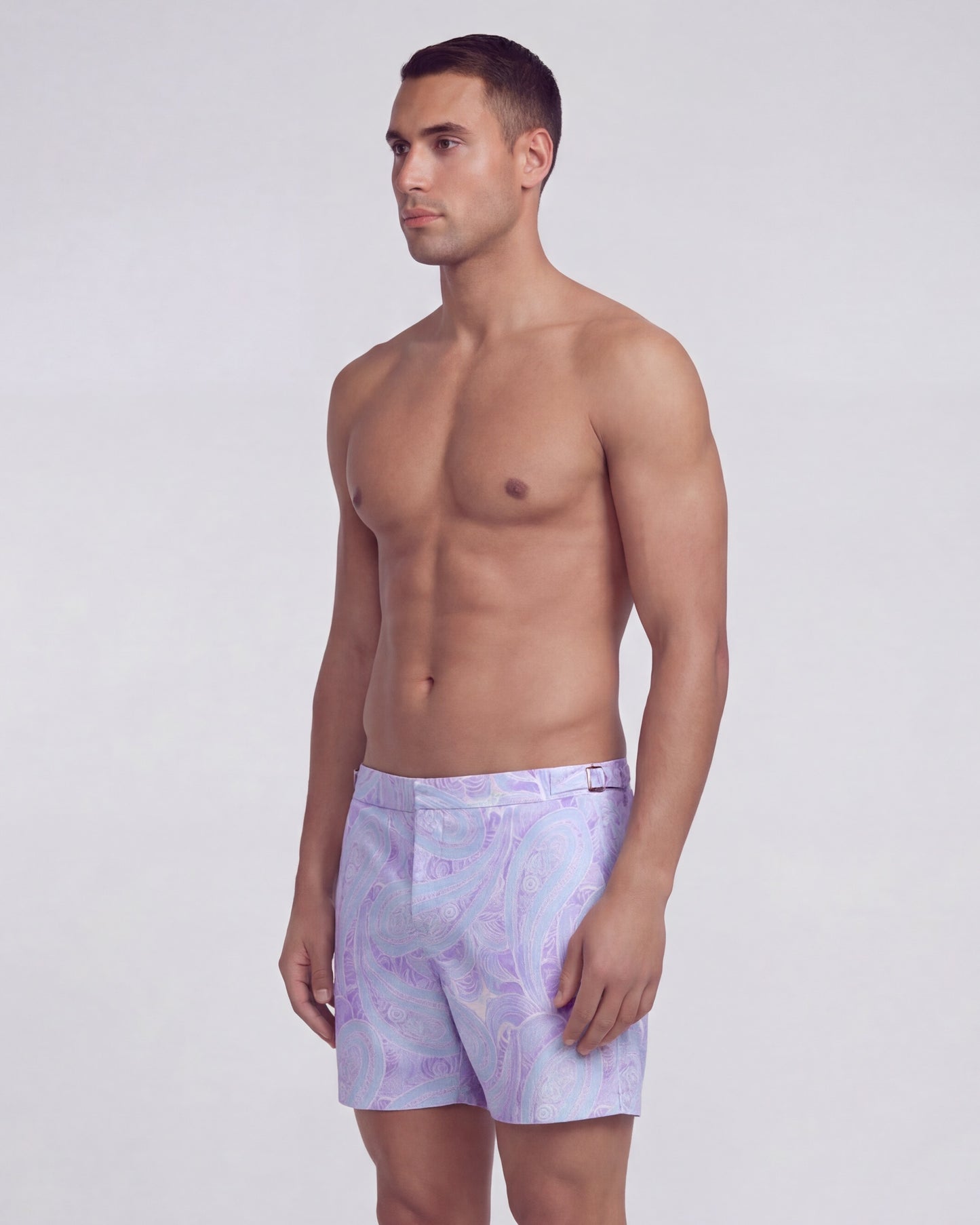 NEPTUNE MARAKESH PAISLEY HELIO MENS TAILORED SWIM SHORT