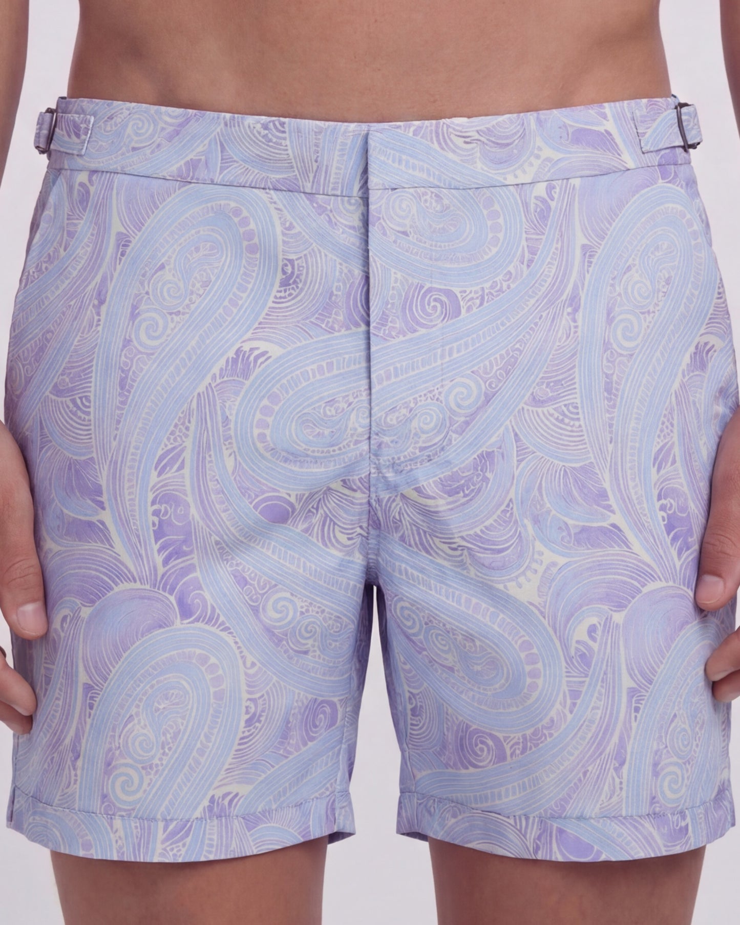 NEPTUNE MARAKESH PAISLEY HELIO MENS TAILORED SWIM SHORT