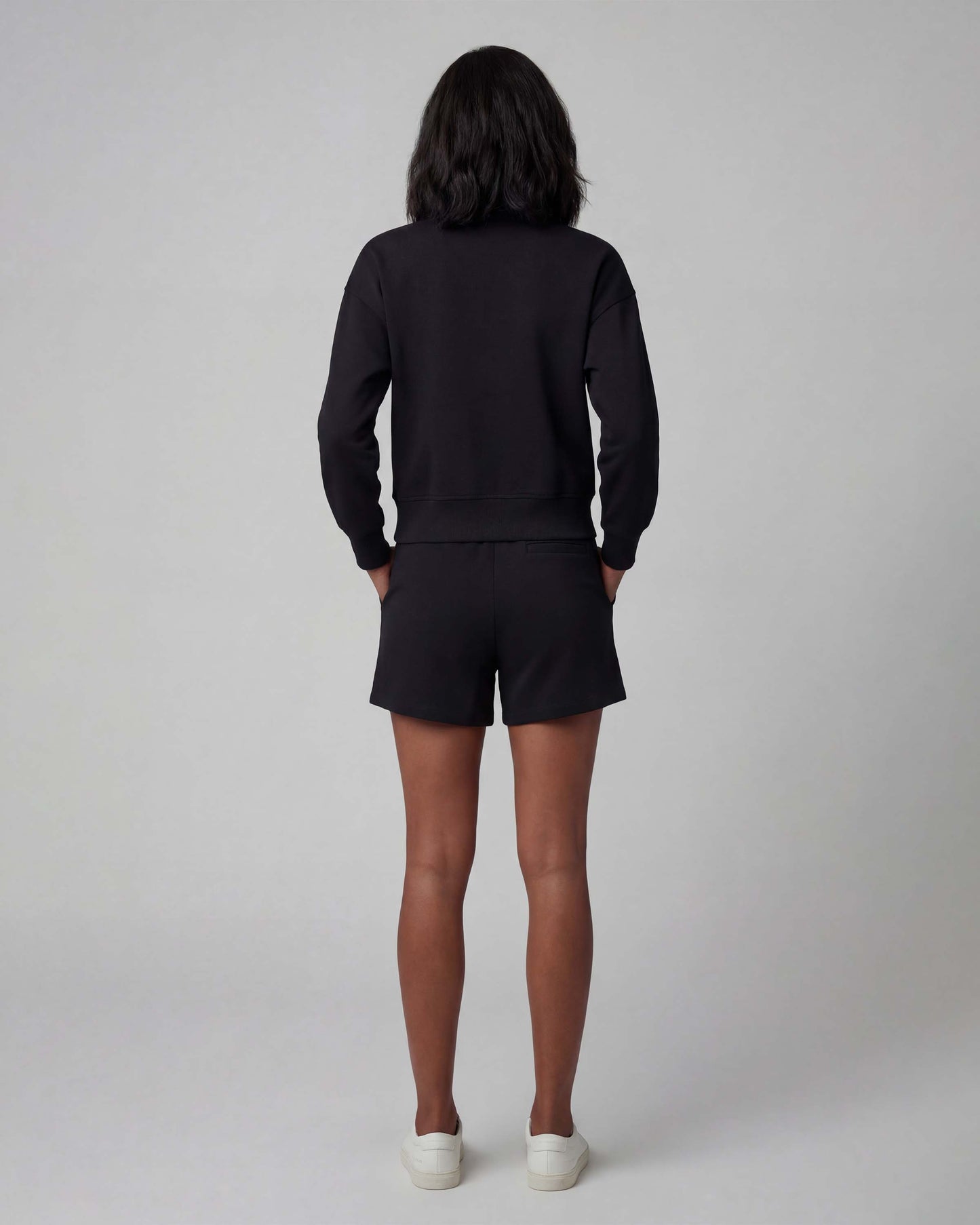 PENELOPE VERY BLACK WOMENS DRAWSTRING SHORT