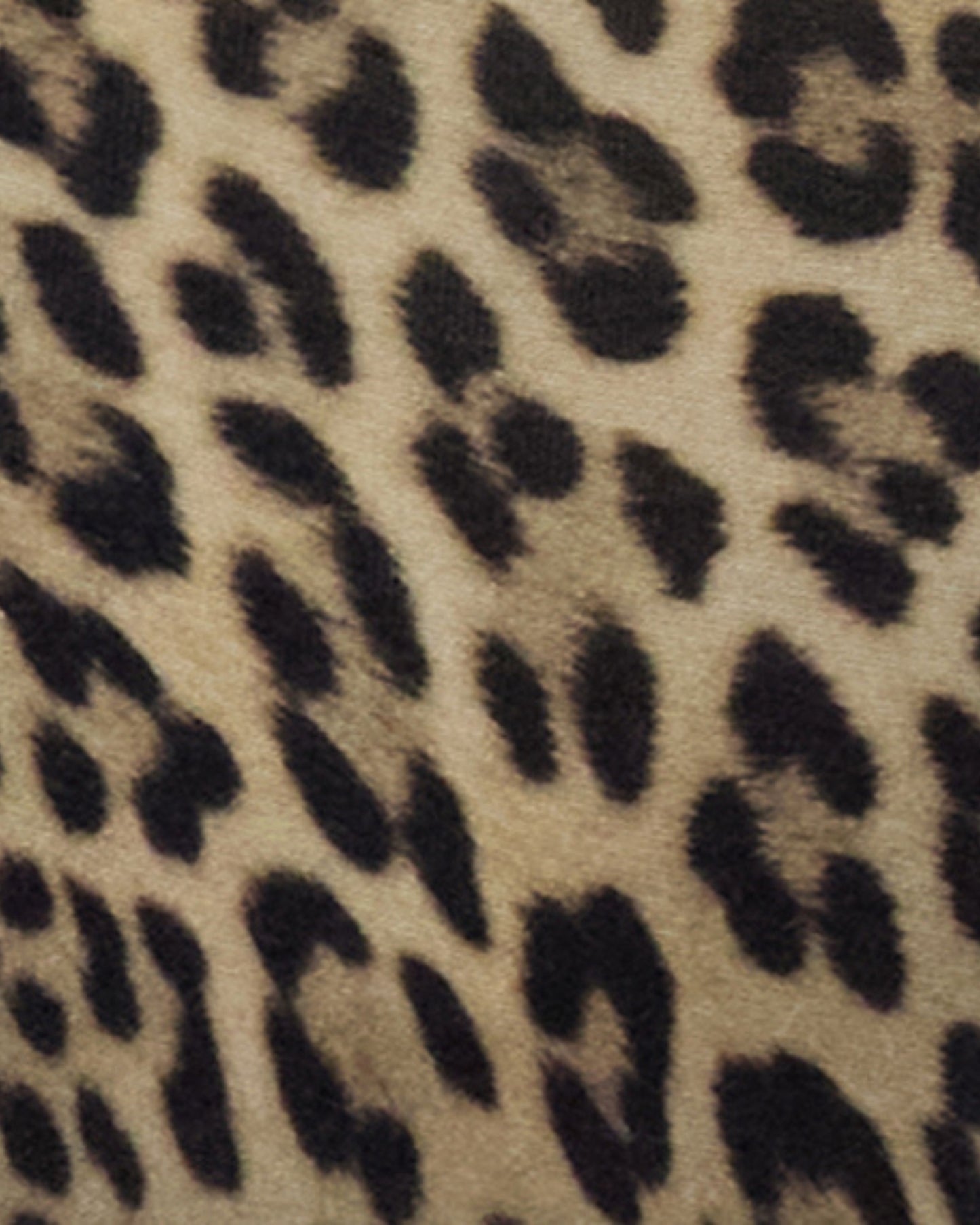 JESSICA LEOPARD BROWN WOMENS MERINO SILK CASHMERE POLO