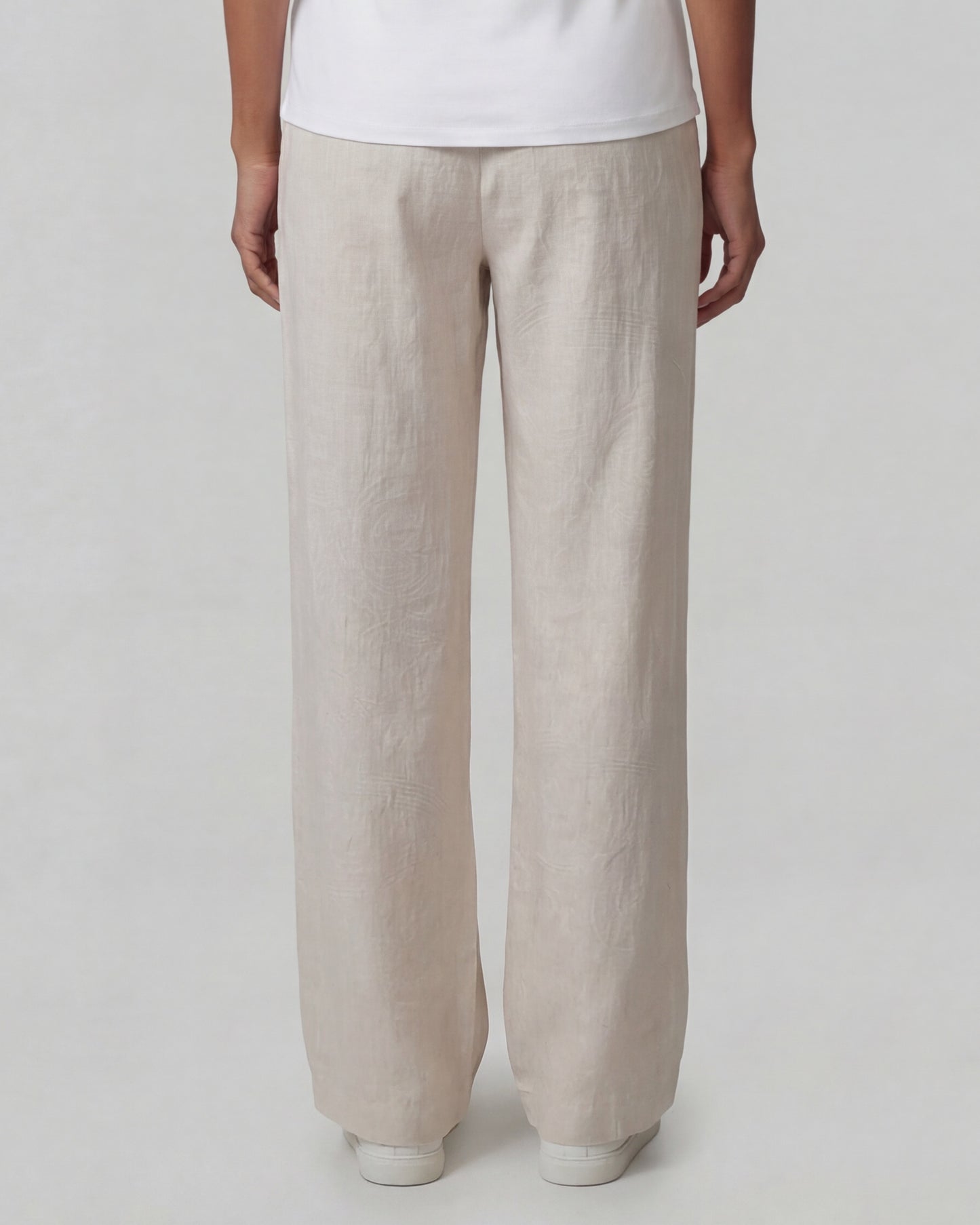 LILLIAN PAISLEY EXPLOSION IVORY WOMENS WIDE-LEG PANT