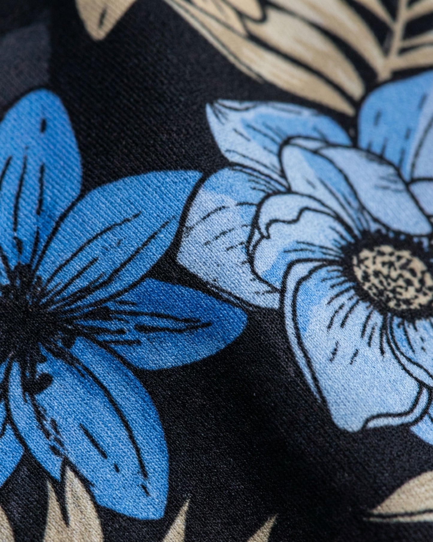 BONITA TROPICAL MIX BLACK WOMENS BIKINI BOTTOM