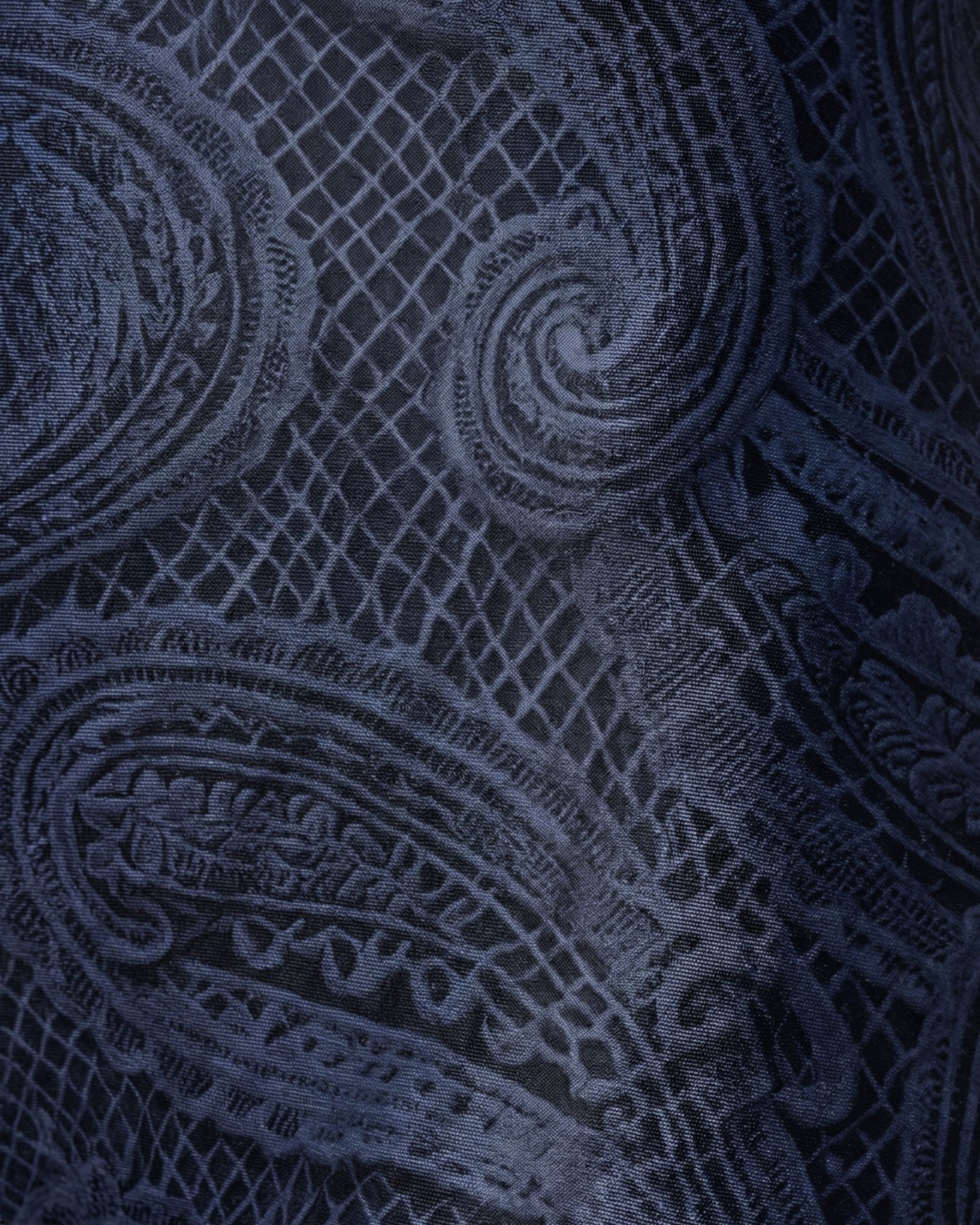 SAMARA CROCHET PAISLEY CAVIAR WOMENS BIKINI BOTTOM