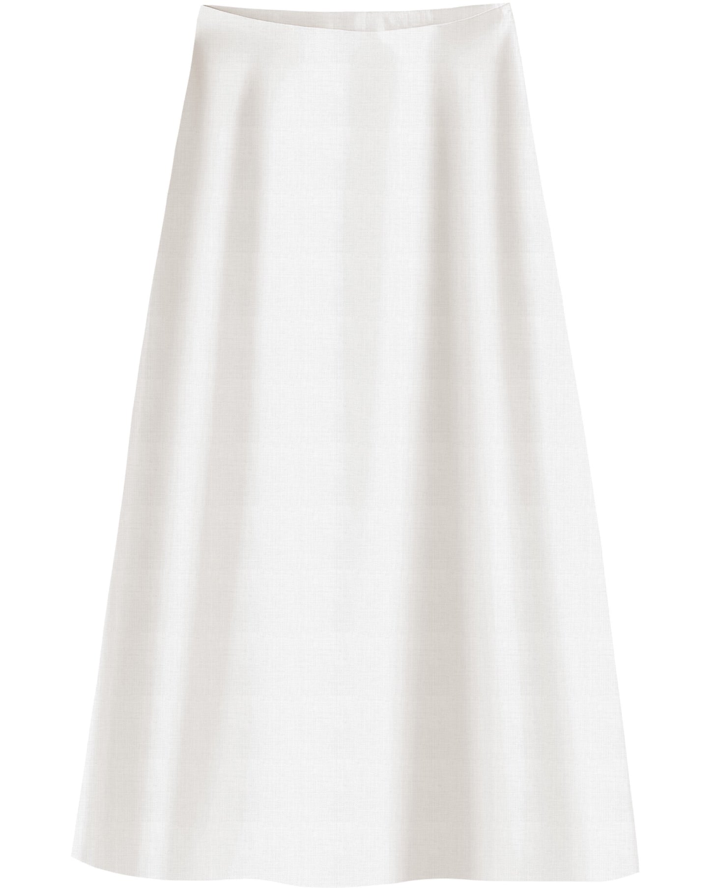 MARNI WHITE WOMENS MIDI SKIRT