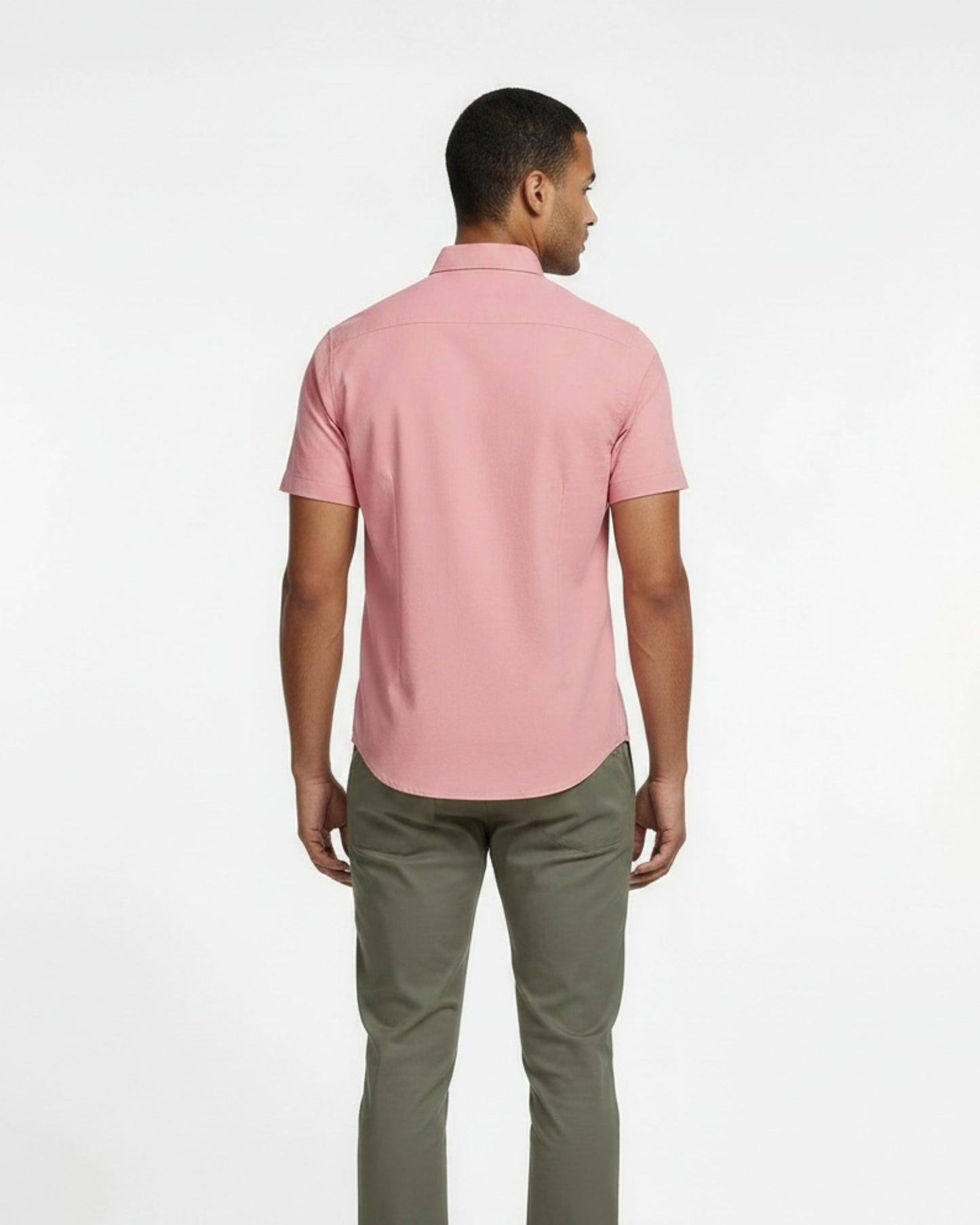 TOBIAS MERINO SHIRT - FRESH PINK