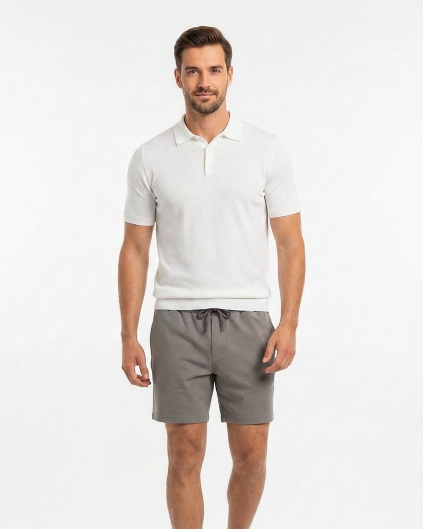 SILUS INTERLOCK SHORTS - SALIE