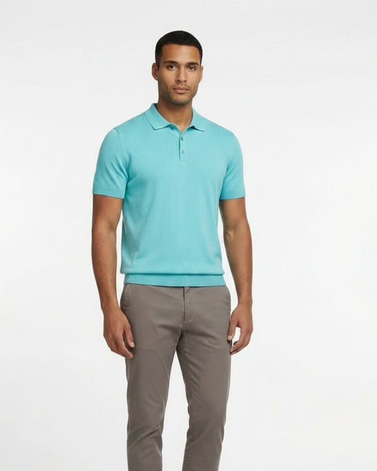 PILGRIM POLOSHIRT - SPEARMINT