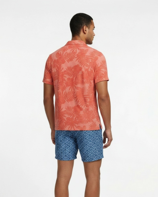 JOHNNY FARM FLORAL TERRY CORAL