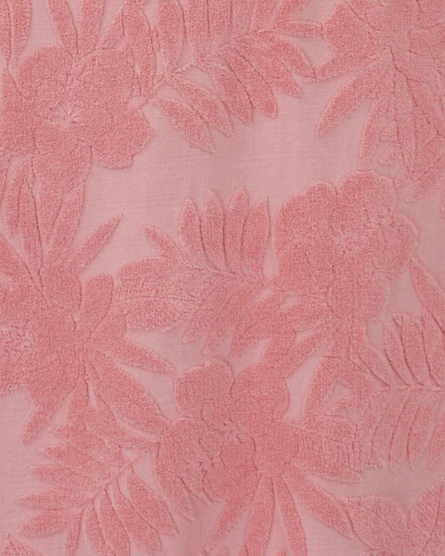 JOHNNY FARM FLORAL FRESH TOWEL POLOSHIRT - ROZE