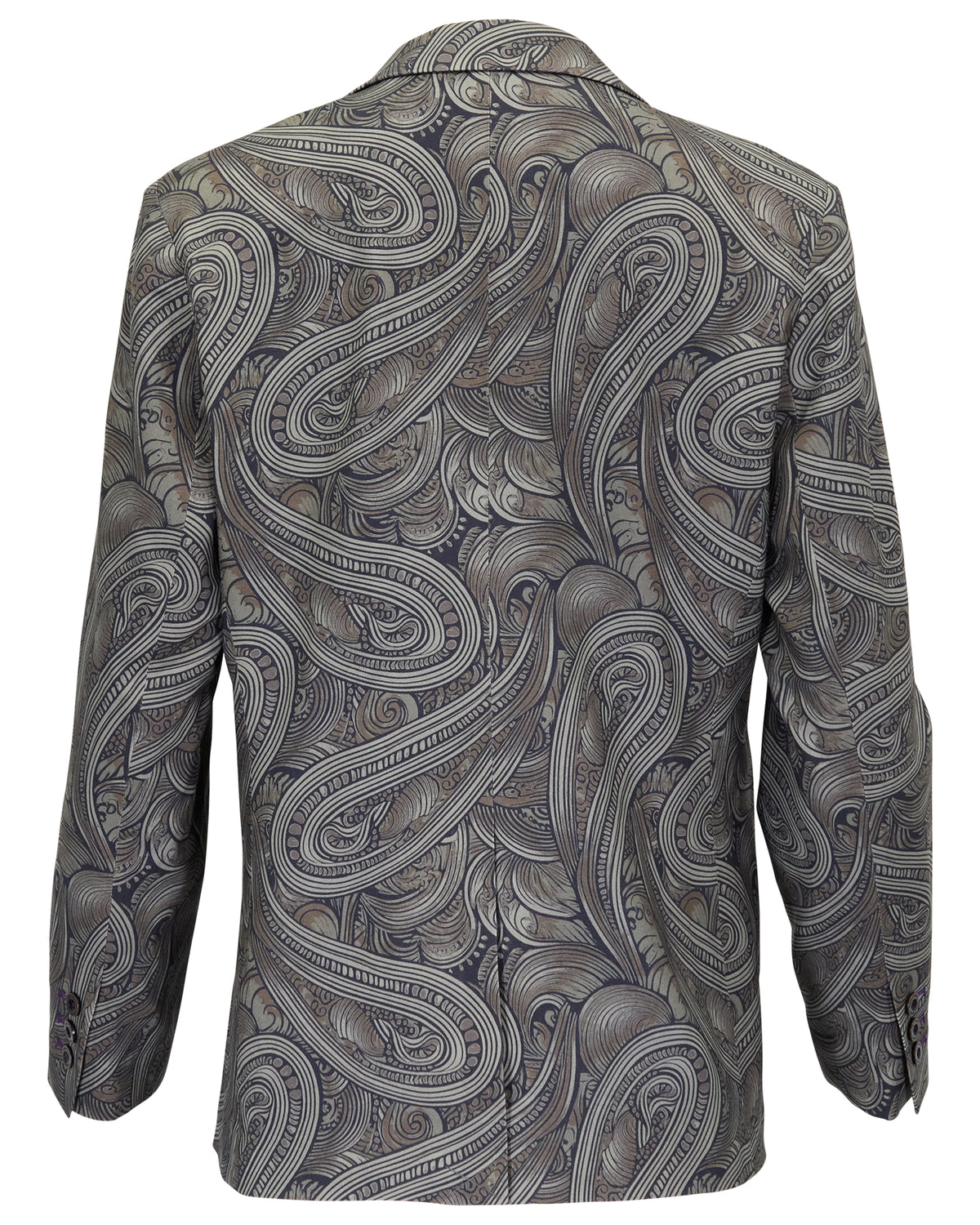 JULIA PAISLEY BADALONA SAGE WOMEN'S WOOL TAILORED JACKET