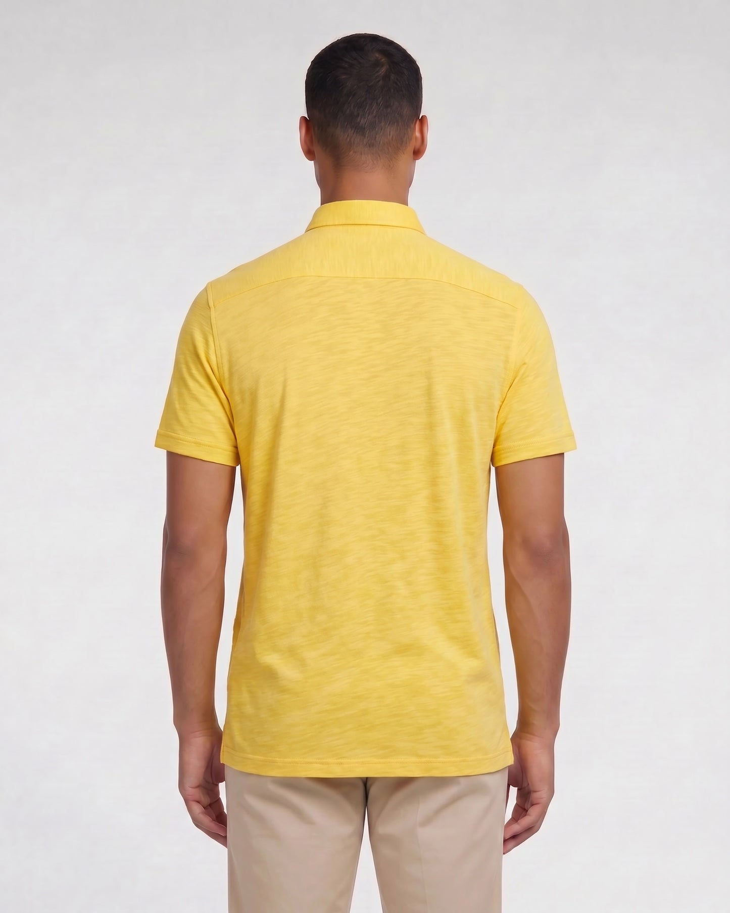 TOBIAS MERINO SHIRT - SUNSHINE