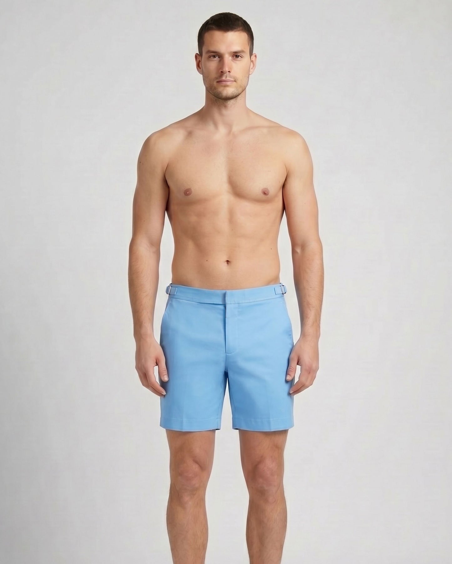POOL OXFORD SWIM SHORT IN BLUE