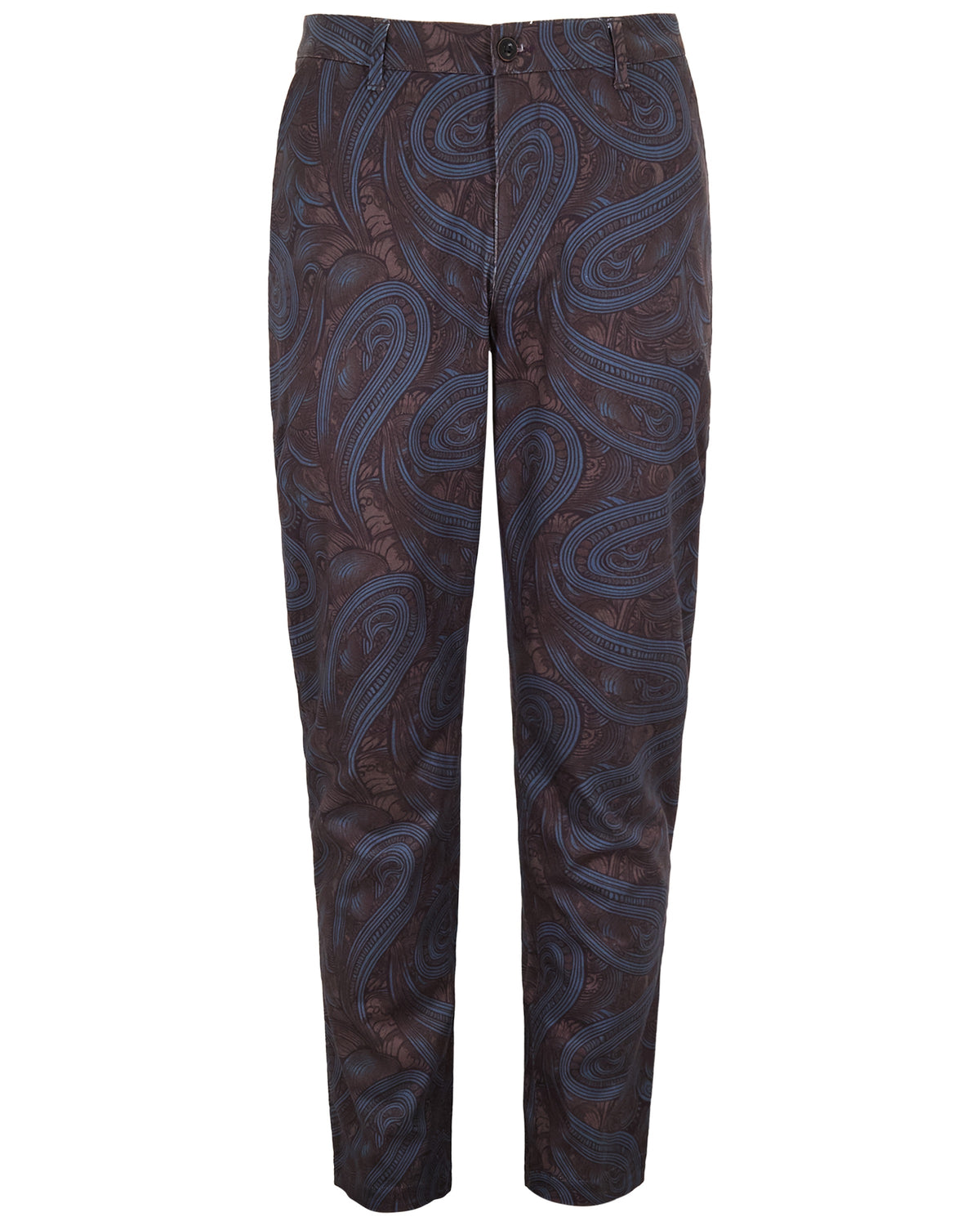 CHARLTON BADALONA PAISLEY BROWNIE MEN'S STRETCH TAILORED PANT