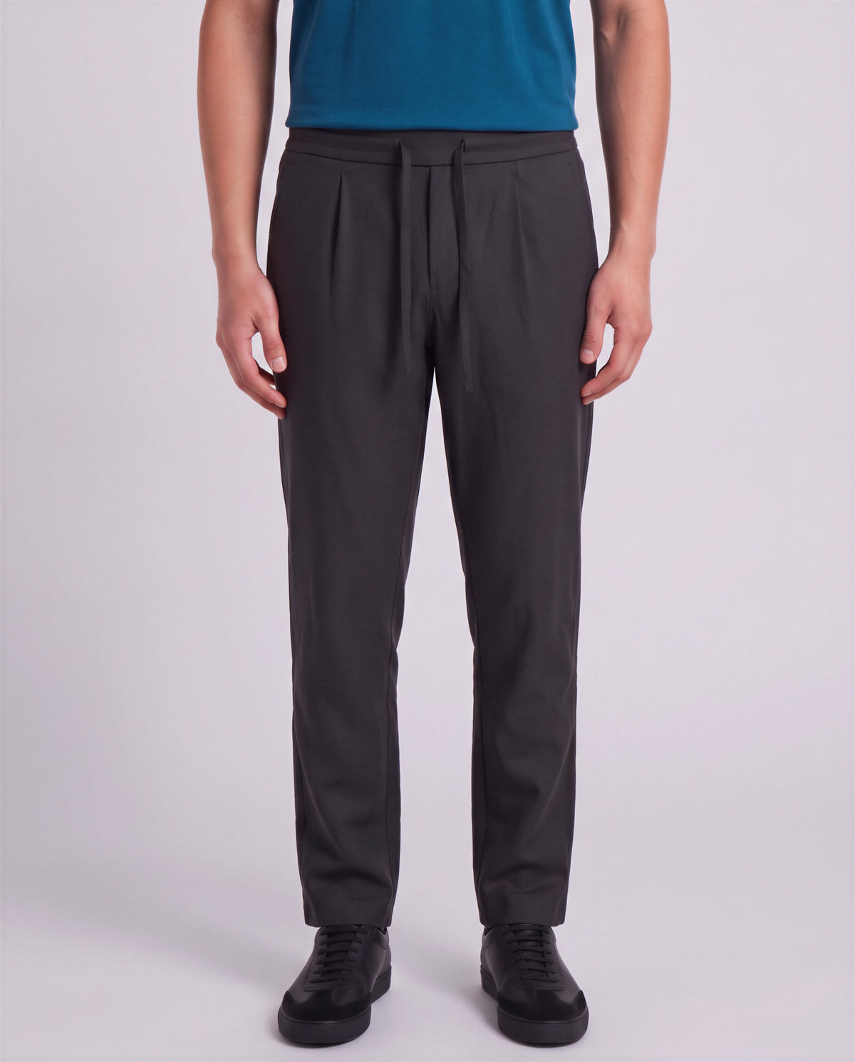 DANNY BLACK MEN'S WOOL DRAWSTRING PANT