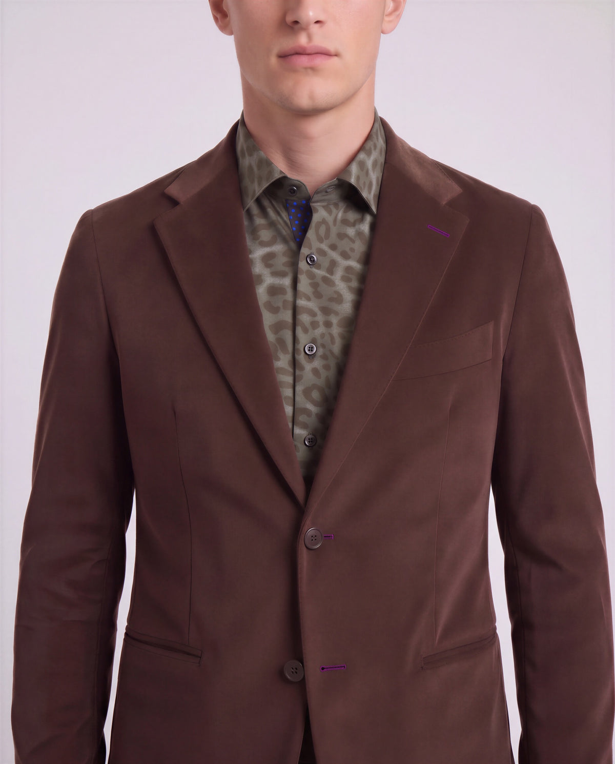 JORDAN BROWNIE MEN'S VELVET BLAZER