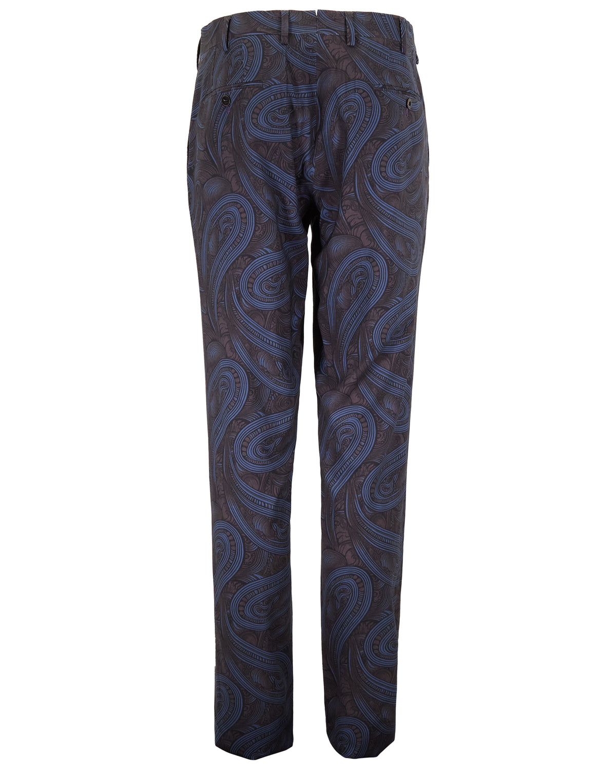 PICKFORD PAISLEY BADALONA BROWNIE MEN'S WOOL TAILORED PANT