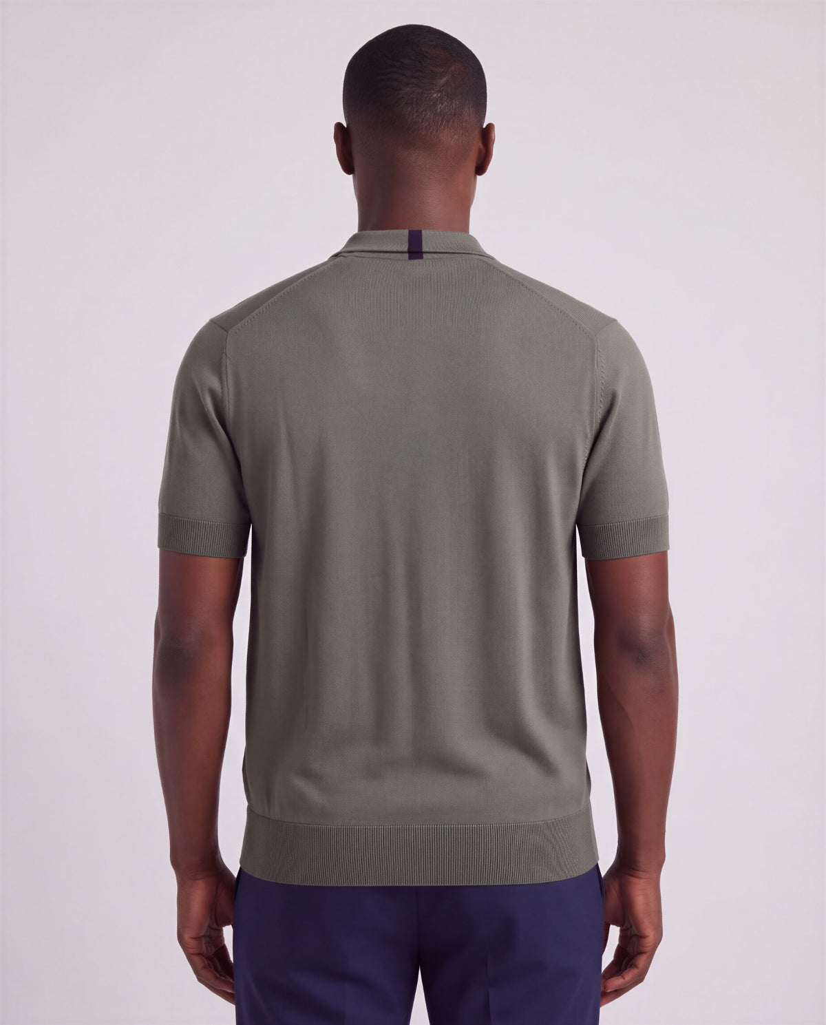 PILGRIM SAGE MEN'S MERINO SILK CASHMERE POLO SWEATER