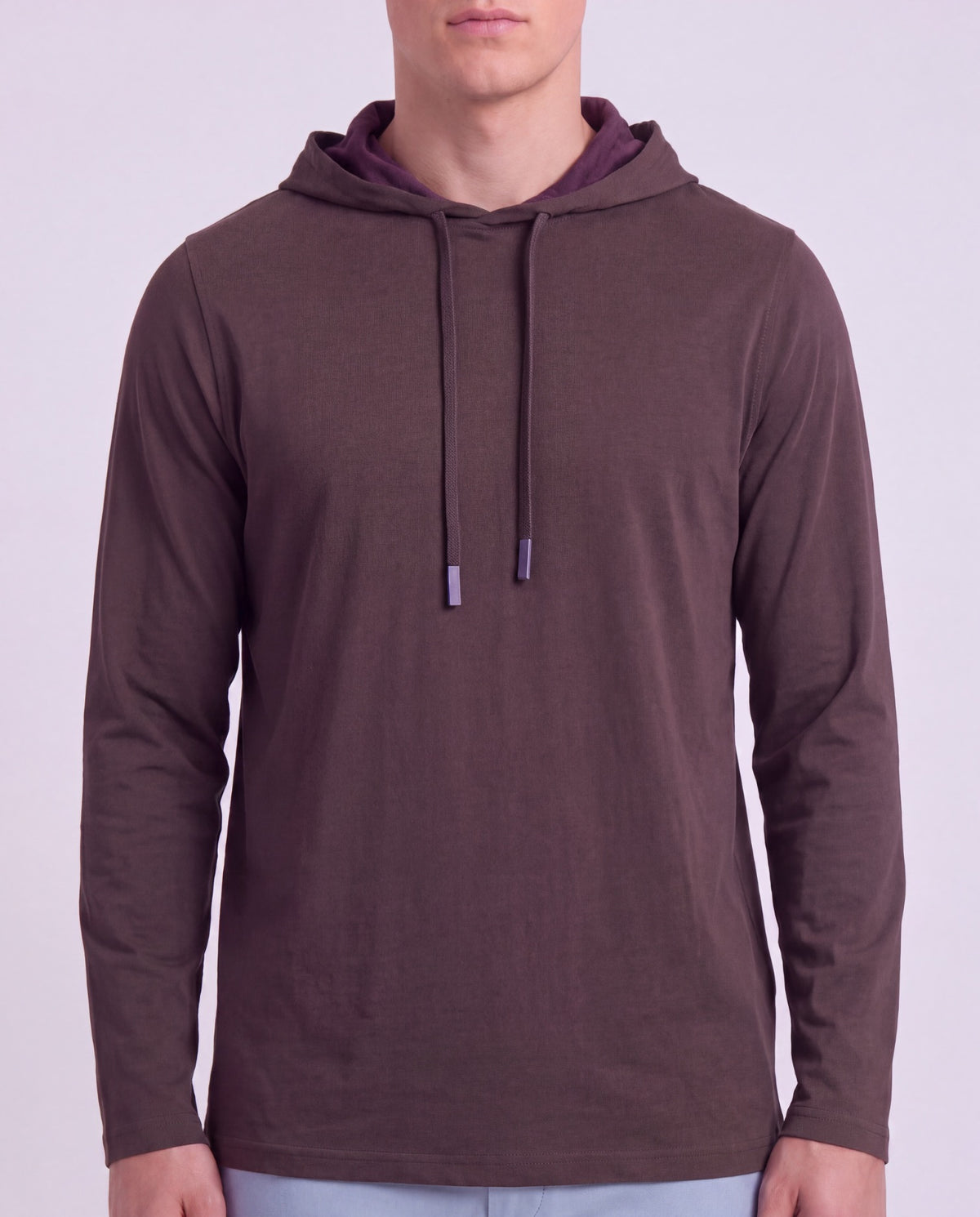 HORATIO BROWNIE MEN'S STRETCH JERSEY HOODIE