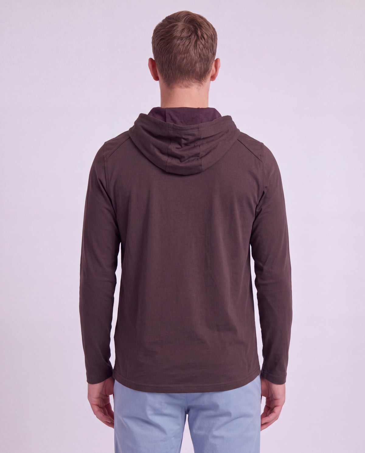 HORATIO BROWNIE MEN'S STRETCH JERSEY HOODIE