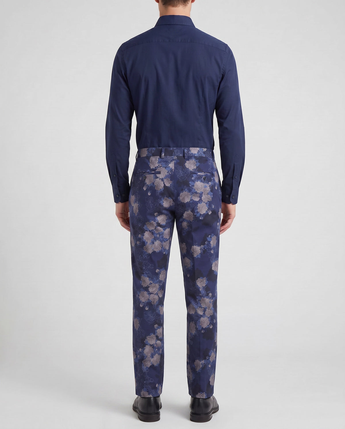 JACK LANS FLORAL NAVY MEN'S STRETCH CHINO PANT