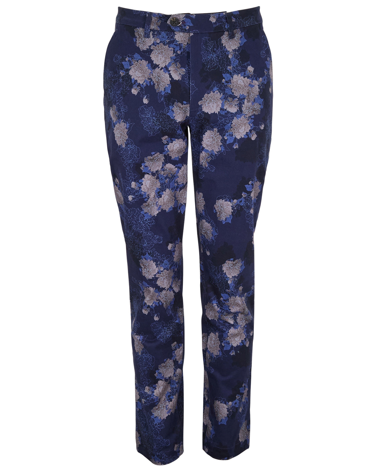 JACK LANS FLORAL NAVY MEN'S STRETCH CHINO PANT