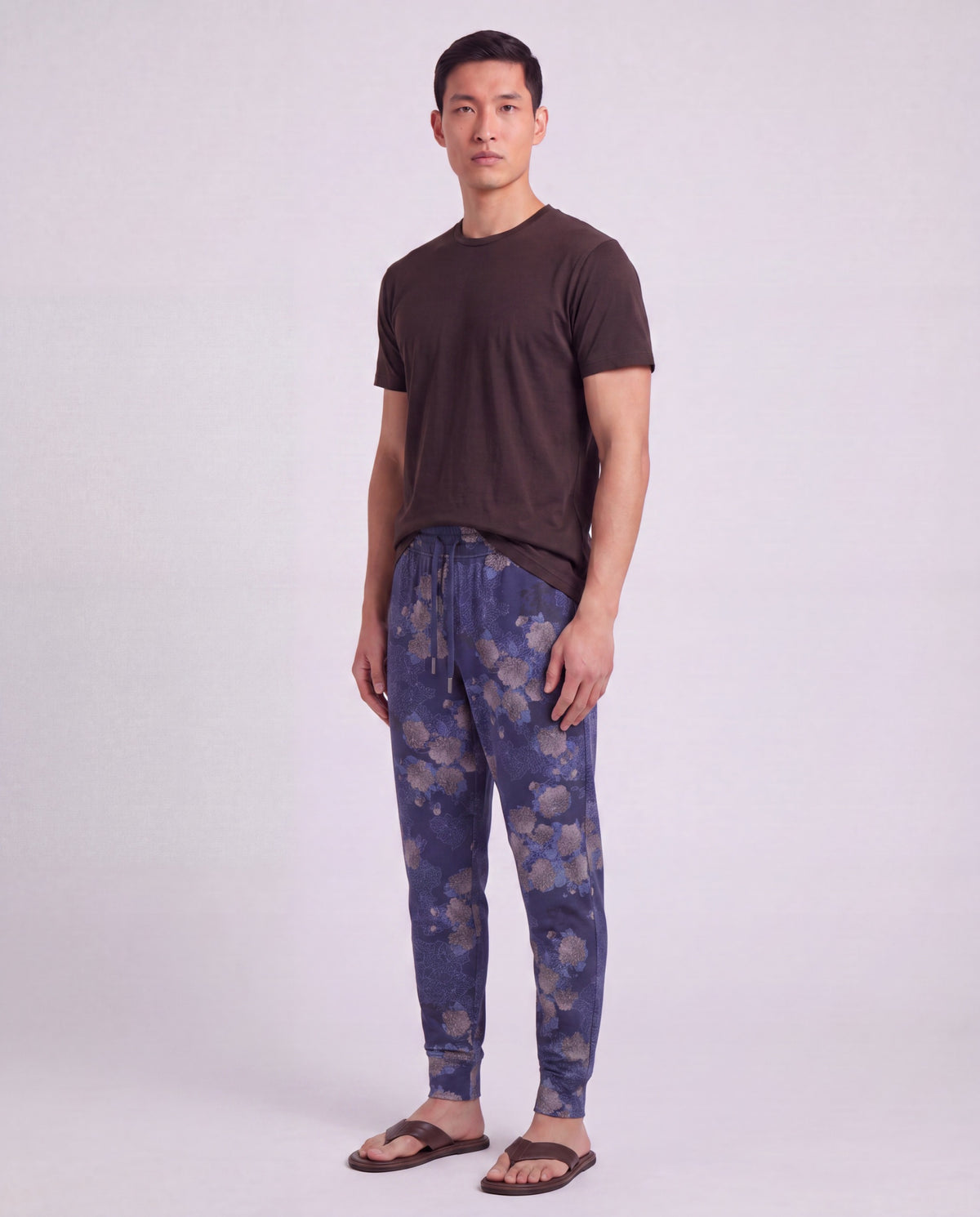 JAY LANS FLORAL NAVY MEN'S KNIT JOGGER