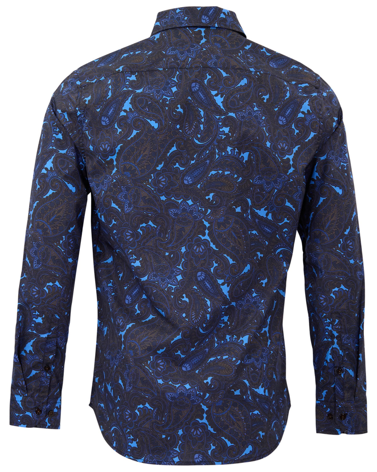 MORRIS LANNACH PAISLEY BROWNIE MEN'S PRINTED COTTON BUTTON-DOWN SHIRT