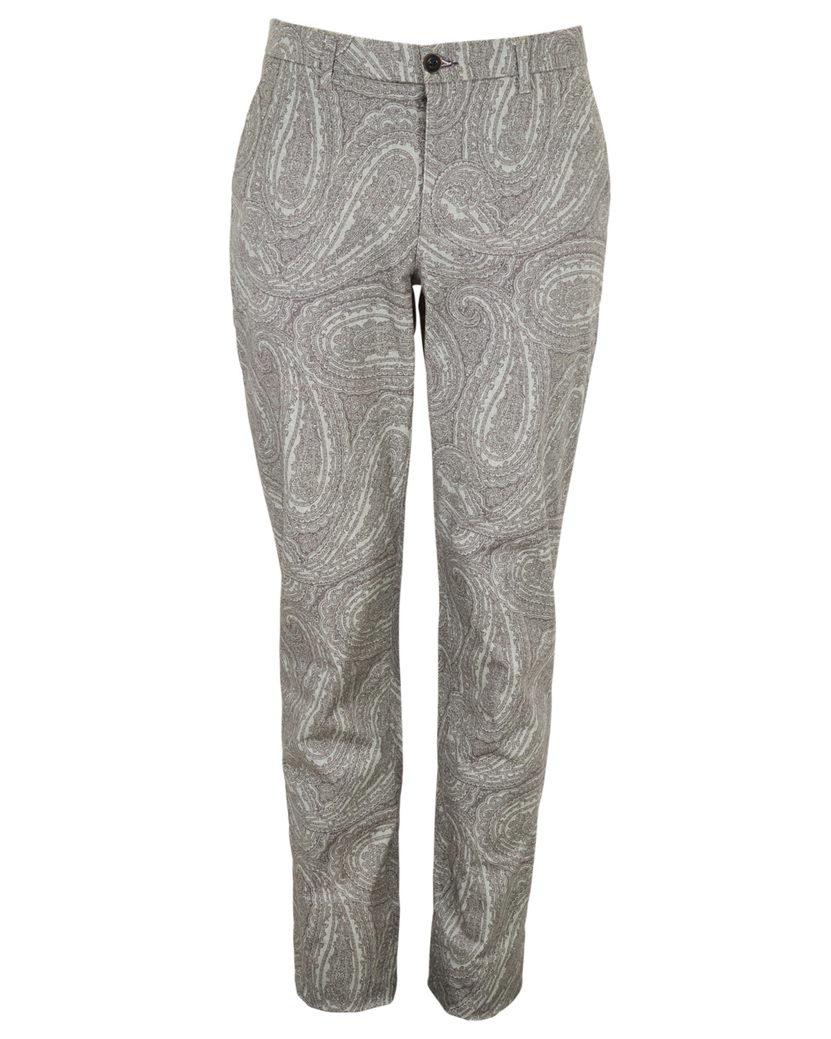 CASPIAN MOUNTAIN PAISLEY SAGE MEN'S STRETCH COTTON CHINO PANT