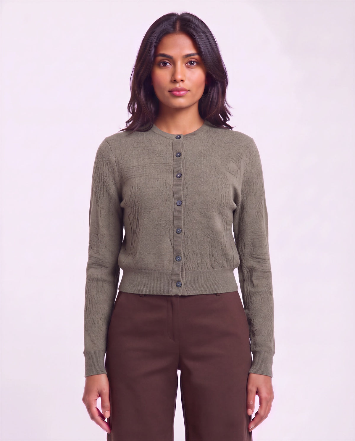 CORDELIA SAGE WOMEN'S MERINO CARDIGAN