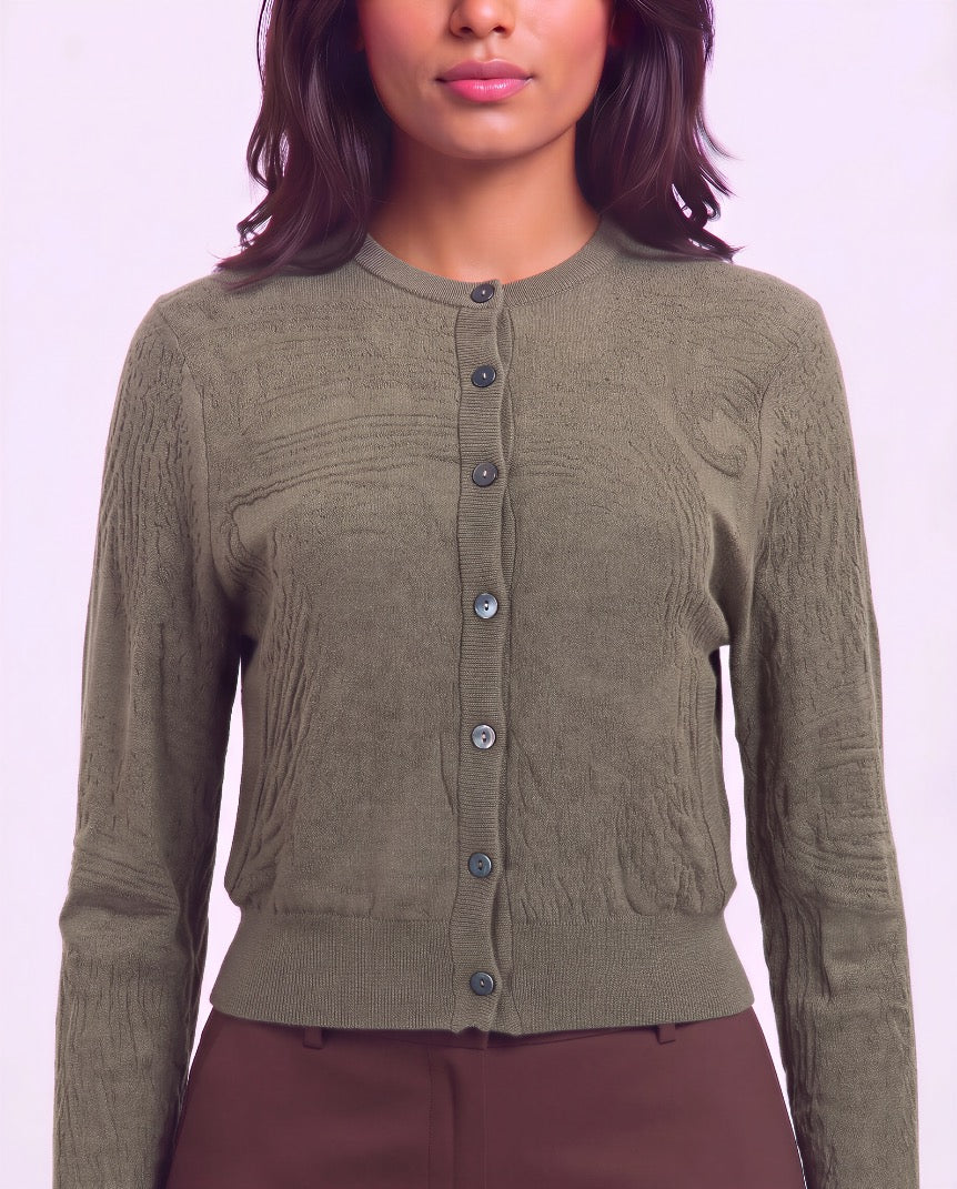 CORDELIA SAGE WOMEN'S MERINO CARDIGAN