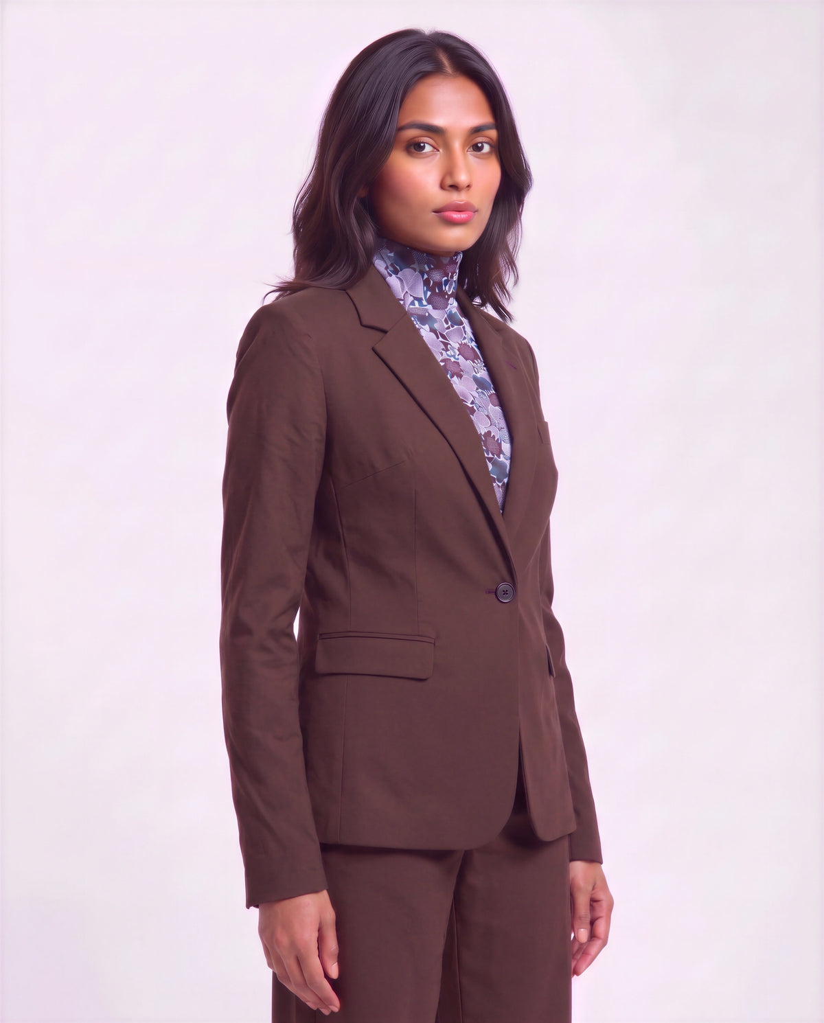 JANE BROWNIE WOMEN'S STRETCH TENCEL TAILORED JACKET