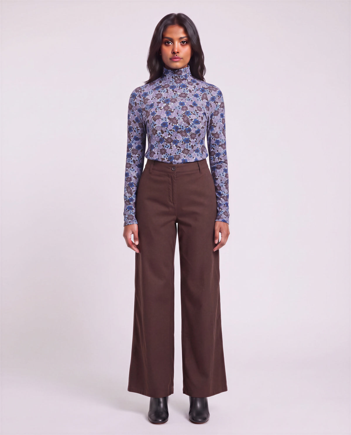 PHILLIS BROWNIE WOMEN'S STRETCH TENCEL TAILORED PANT