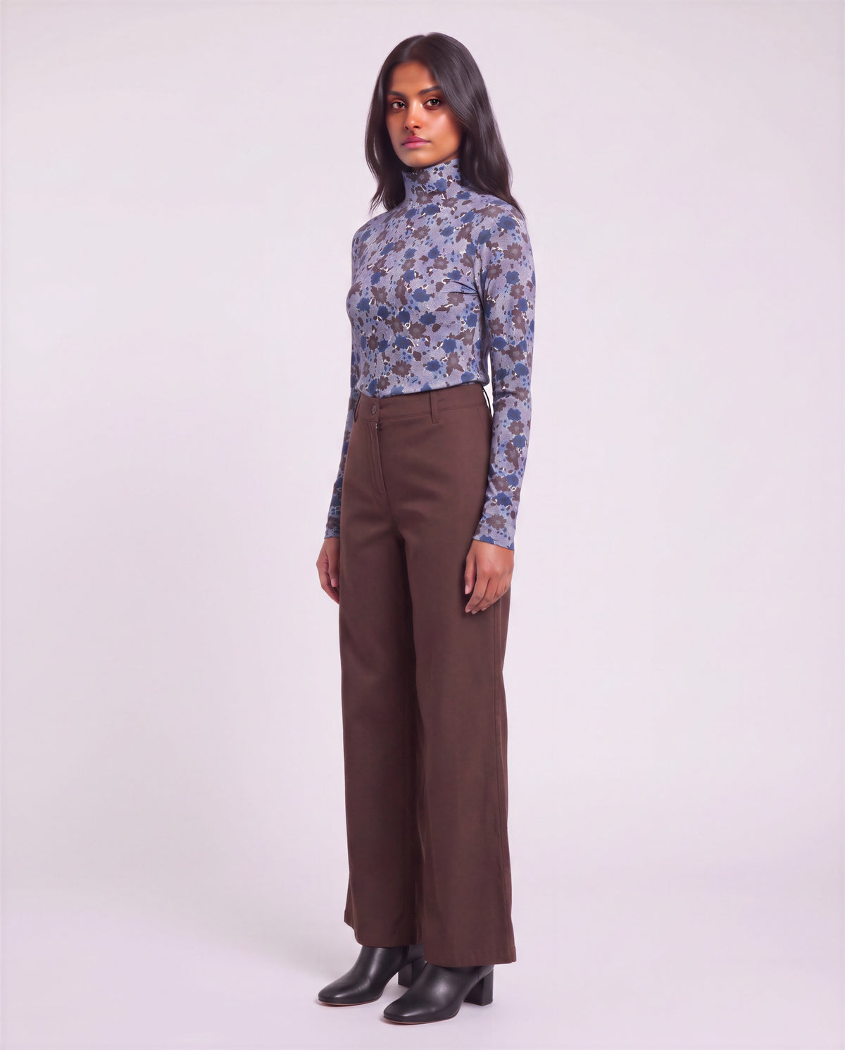 PHILLIS BROWNIE WOMEN'S STRETCH TENCEL TAILORED PANT