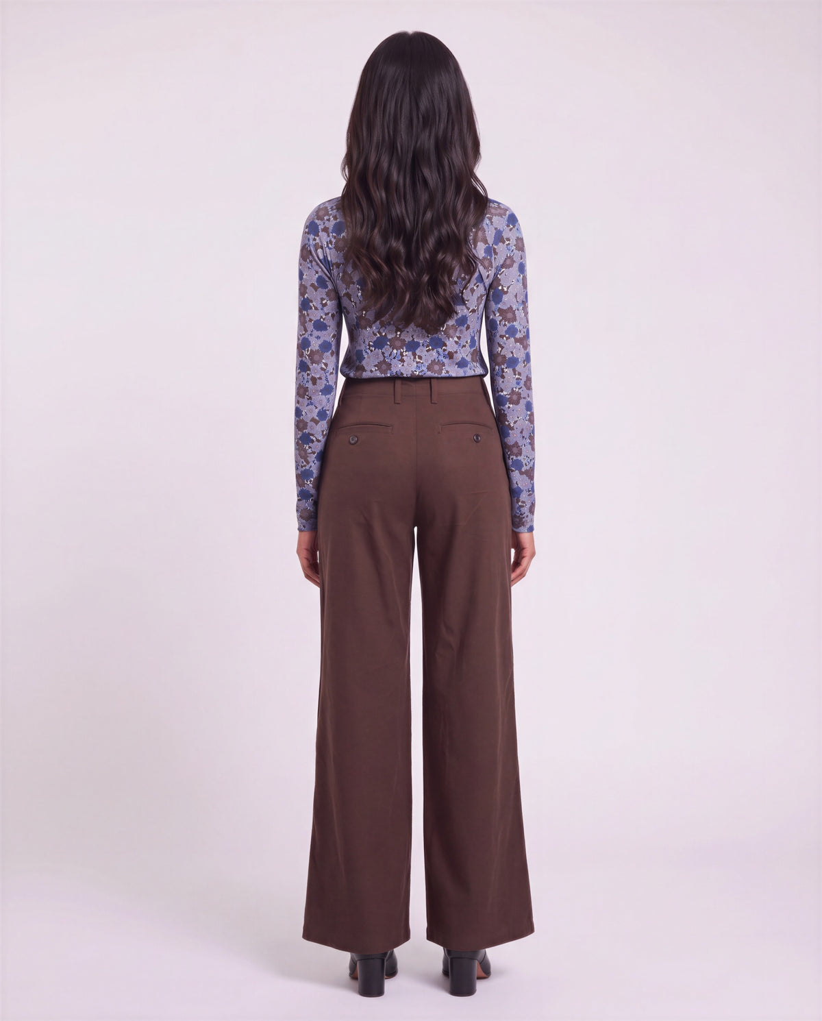 PHILLIS BROWNIE WOMEN'S STRETCH TENCEL TAILORED PANT
