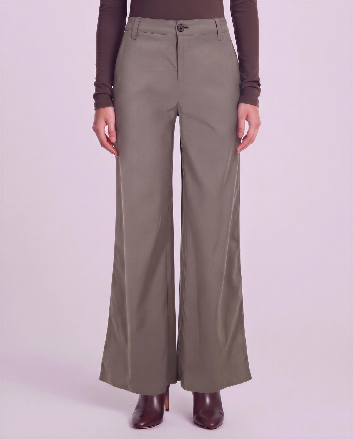 PHILLIS SAGE WOMEN'S STRETCH TENCEL TAILORED PANT