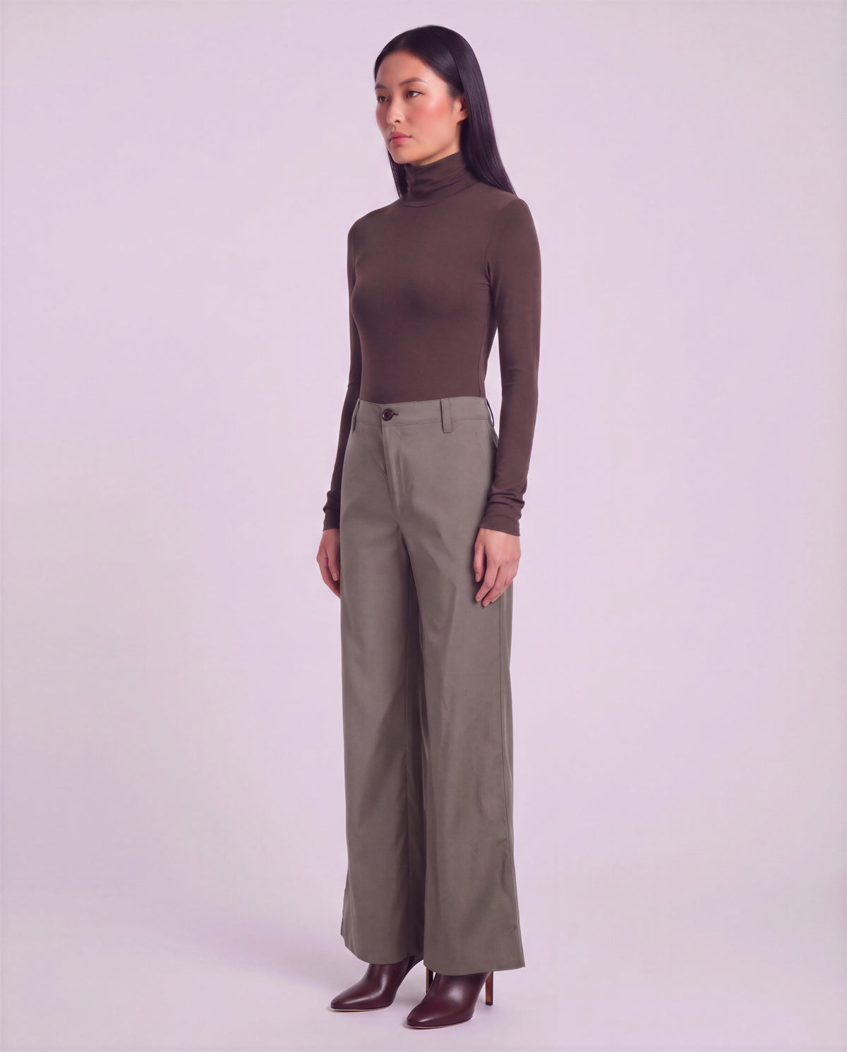 PHILLIS SAGE WOMEN'S STRETCH TENCEL TAILORED PANT