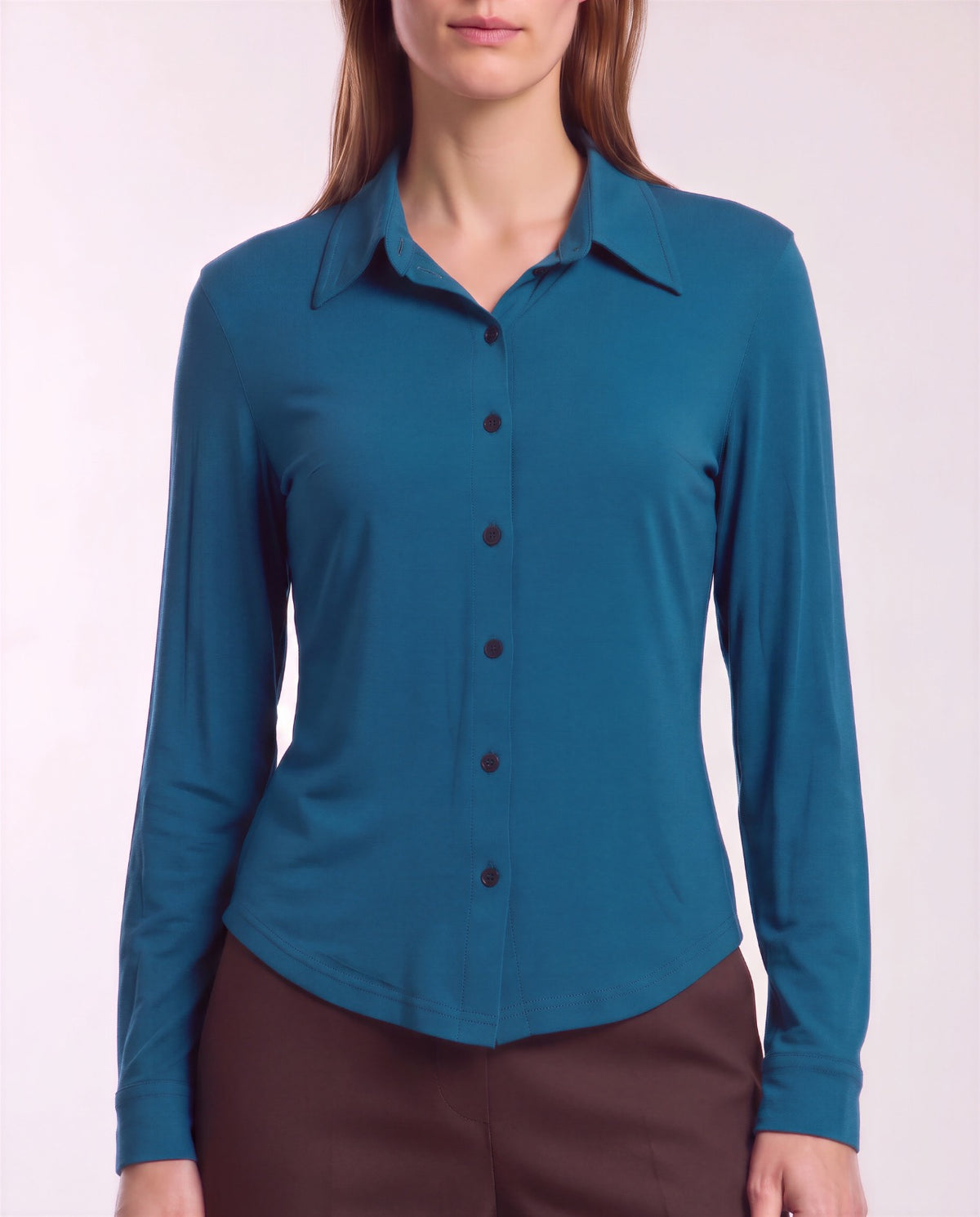 SCARLET LEGION WOMEN'S MERINO JERSEY LONG-SLEEVE SHIRT