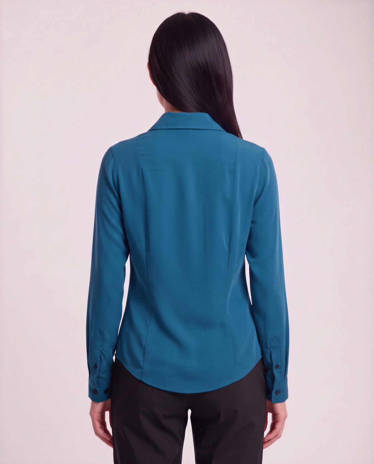 SUTTON LEGION WOMEN'S STRETCH SILK LONG-SLEEVE SHIRT