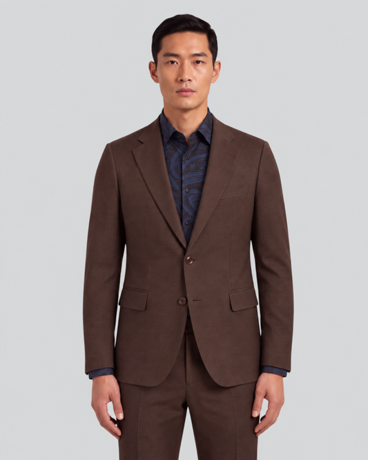 JOSH BROWNIE MEN'S STRETCH TAILORED BLAZER