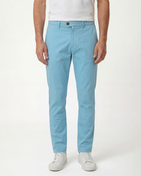 JACK TEAL MENS FLAT FRONT PANT